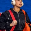 US Open Aryna Sabalenka Black Jacket