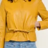 US Open Event Alex Eala Leather Jacket