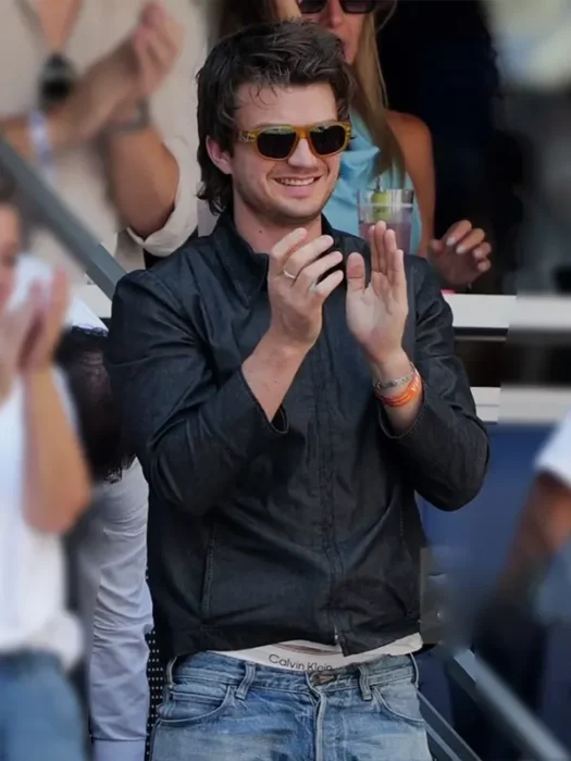 US Open Joe Keery Black Jacket