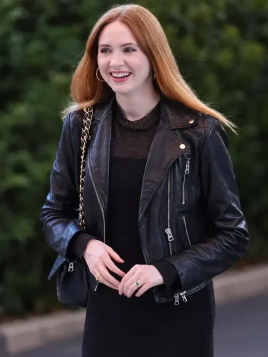 US Open Tennis Karen Gillan Black Jacket