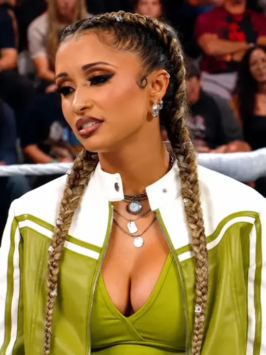 WWE Kelani Jordan Croped Jacket