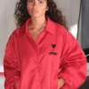 Women Disney F1 Red Jacket