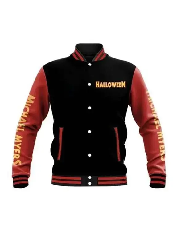 Halloween Baseball Varsity Jacket