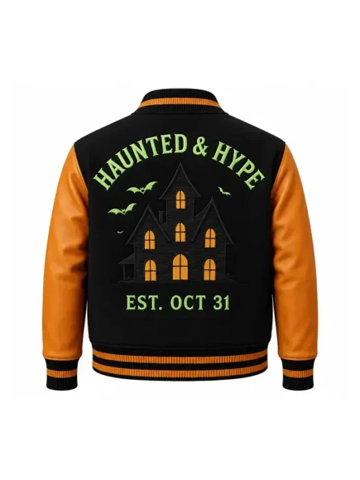 Halloween Haunted Spookster Jacket Back