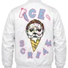 Halloween Ice Cream Gray Jacket Back