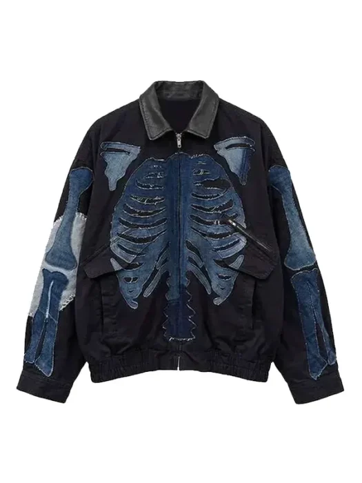 Halloween Rib Cage Skeleton Jacket