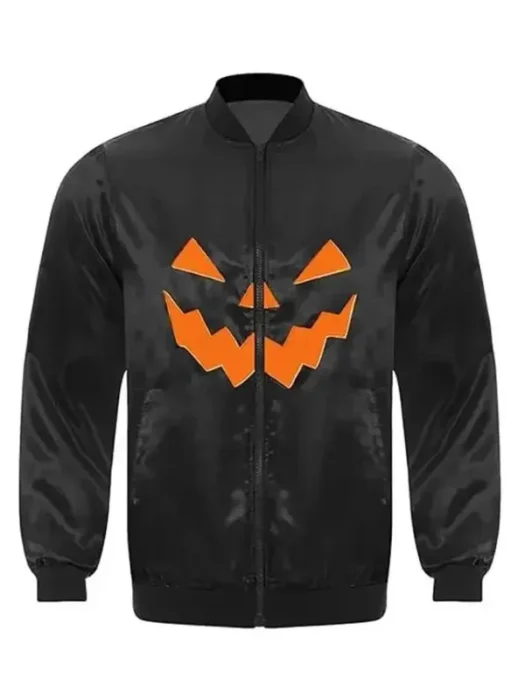 Halloween Scary Pumpkin Bomber Jacket