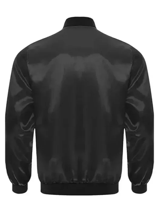 Halloween Scary Pumpkin Bomber Jacket Back