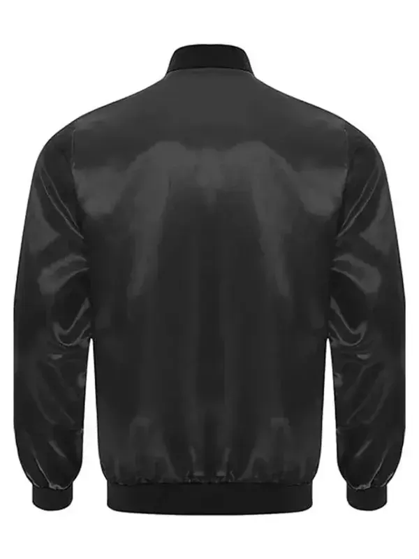 Halloween Scary Pumpkin Bomber Jacket Back