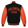 Horror Halloween Varsity Jacket Back
