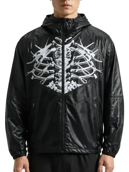 Nike Skeleton Hooded Black Jacket