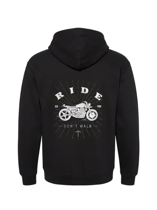 The Walking Dead Daryl Ride Dont Walk Jacket Back