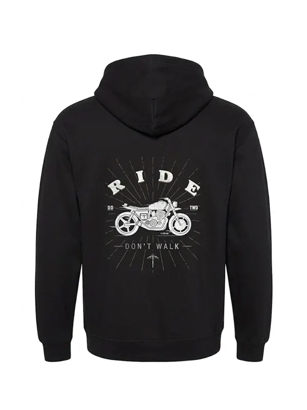 The Walking Dead Daryl Ride Dont Walk Jacket Back