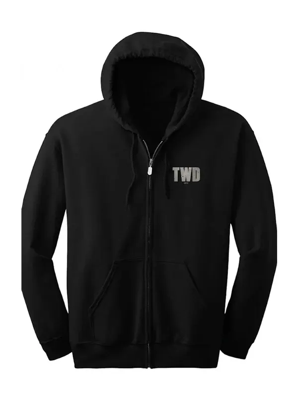 The Walking Dead Daryls Wings Zip Up Hoodie