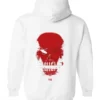 The Walking Dead Skull Fleece Hoodie Back